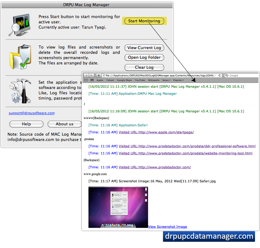 Mac KeyLogger Software