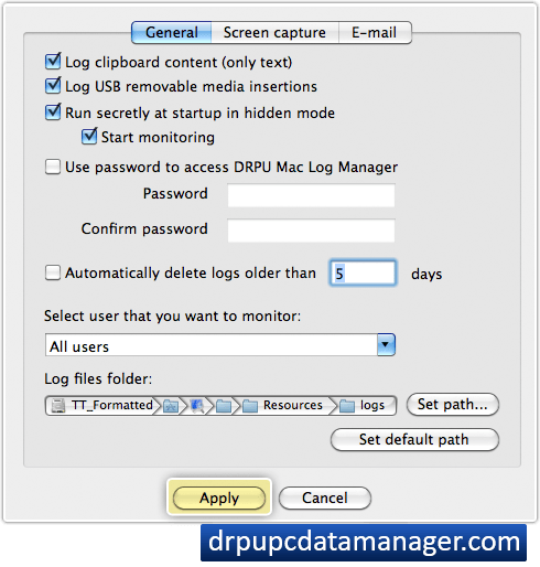 Mac KeyLogger Software